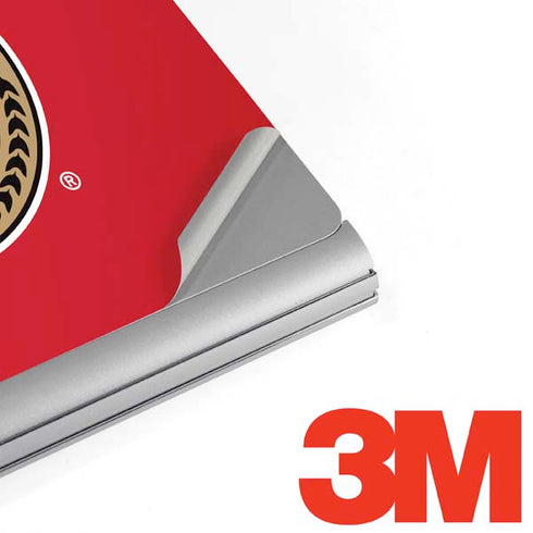 NHL Ottawa Senators Solid Background Surface Book 2 13.5in Skin